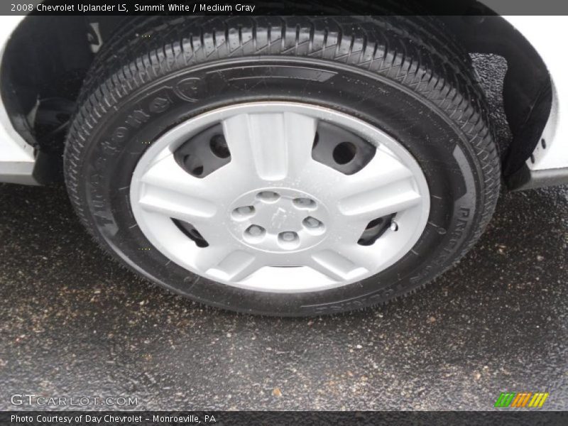 Summit White / Medium Gray 2008 Chevrolet Uplander LS