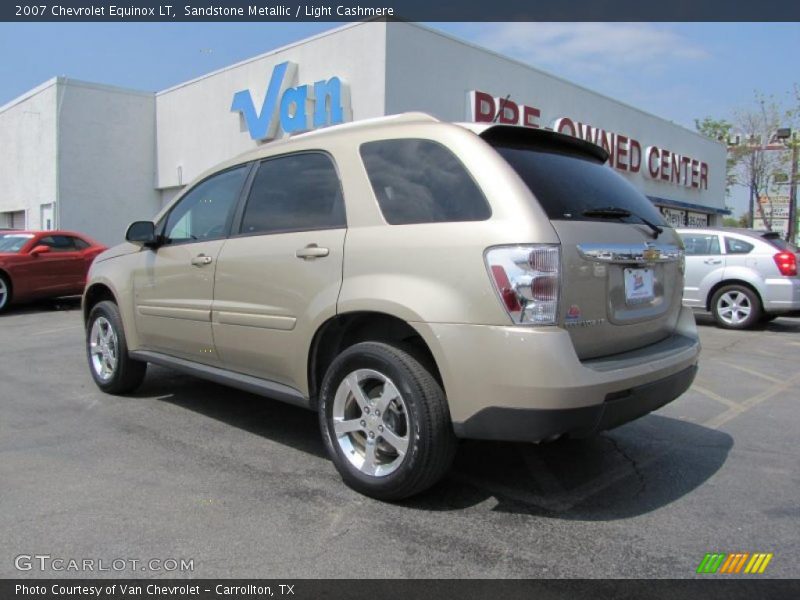 Sandstone Metallic / Light Cashmere 2007 Chevrolet Equinox LT