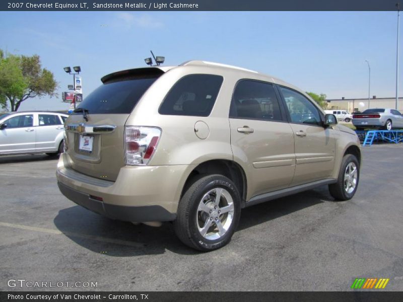 Sandstone Metallic / Light Cashmere 2007 Chevrolet Equinox LT