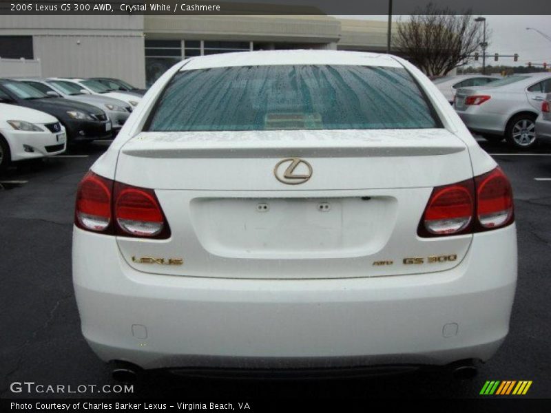 Crystal White / Cashmere 2006 Lexus GS 300 AWD