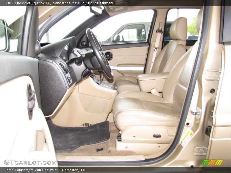 Sandstone Metallic / Light Cashmere 2007 Chevrolet Equinox LT
