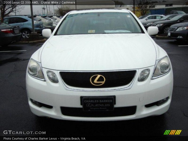 Crystal White / Cashmere 2006 Lexus GS 300 AWD