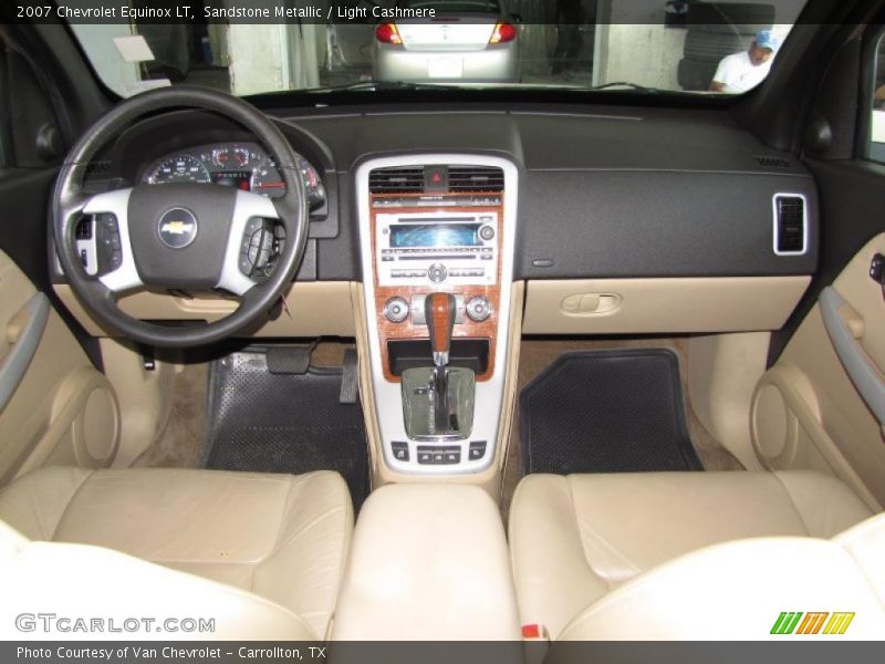 Sandstone Metallic / Light Cashmere 2007 Chevrolet Equinox LT