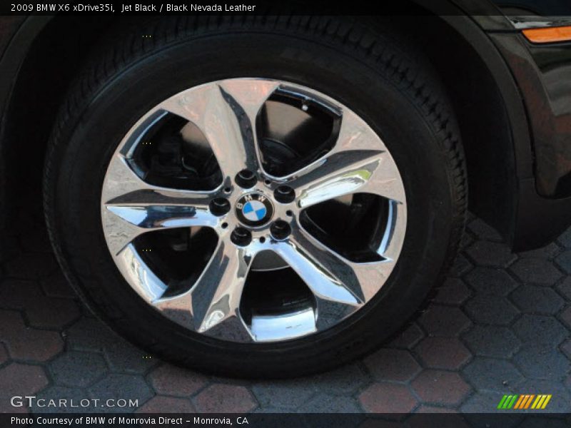 Jet Black / Black Nevada Leather 2009 BMW X6 xDrive35i