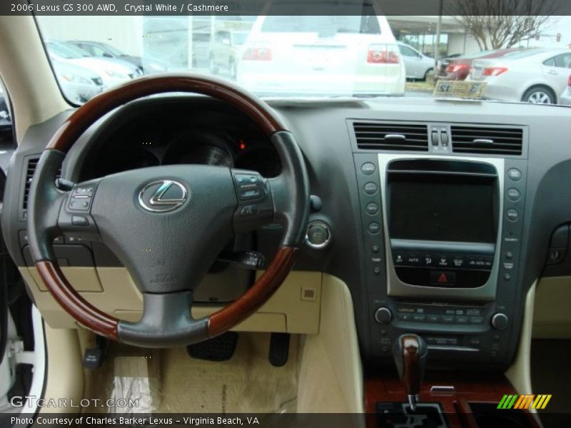 Crystal White / Cashmere 2006 Lexus GS 300 AWD