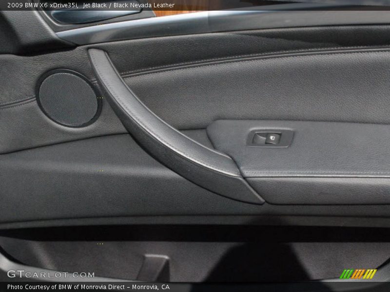 Jet Black / Black Nevada Leather 2009 BMW X6 xDrive35i