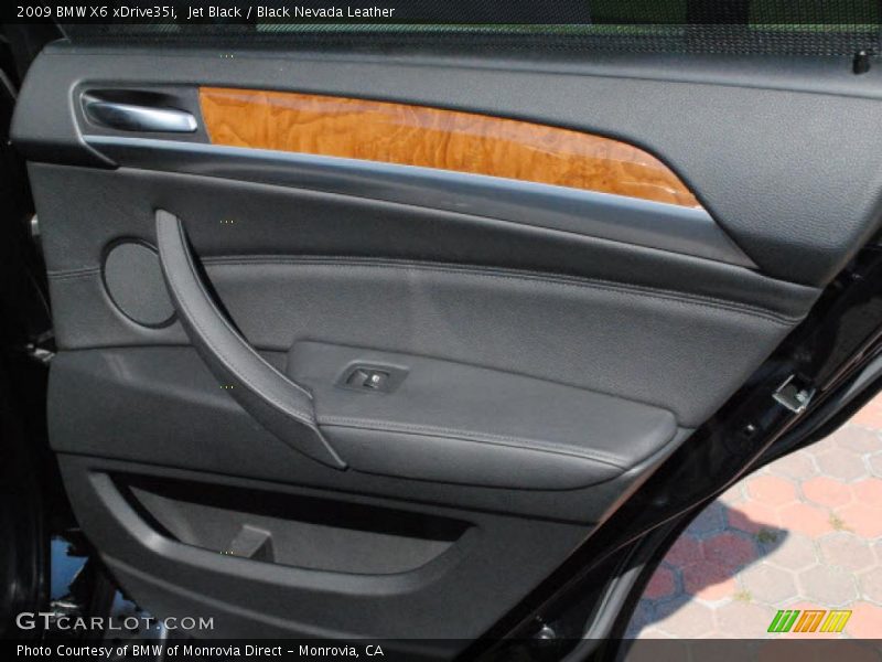 Jet Black / Black Nevada Leather 2009 BMW X6 xDrive35i