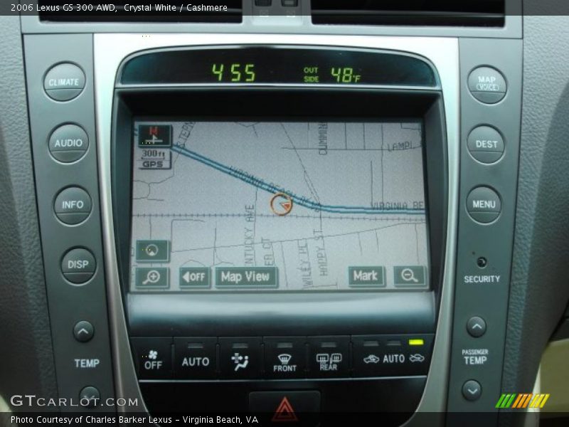 Crystal White / Cashmere 2006 Lexus GS 300 AWD