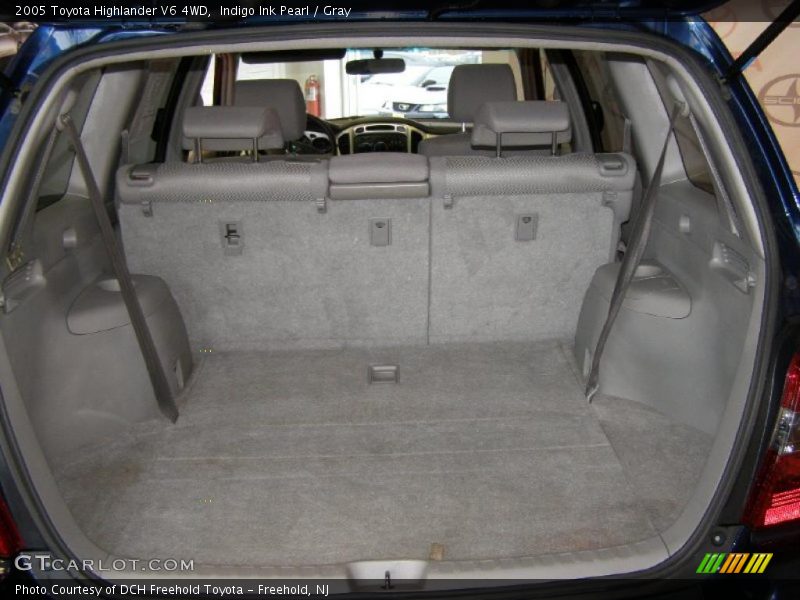 Indigo Ink Pearl / Gray 2005 Toyota Highlander V6 4WD