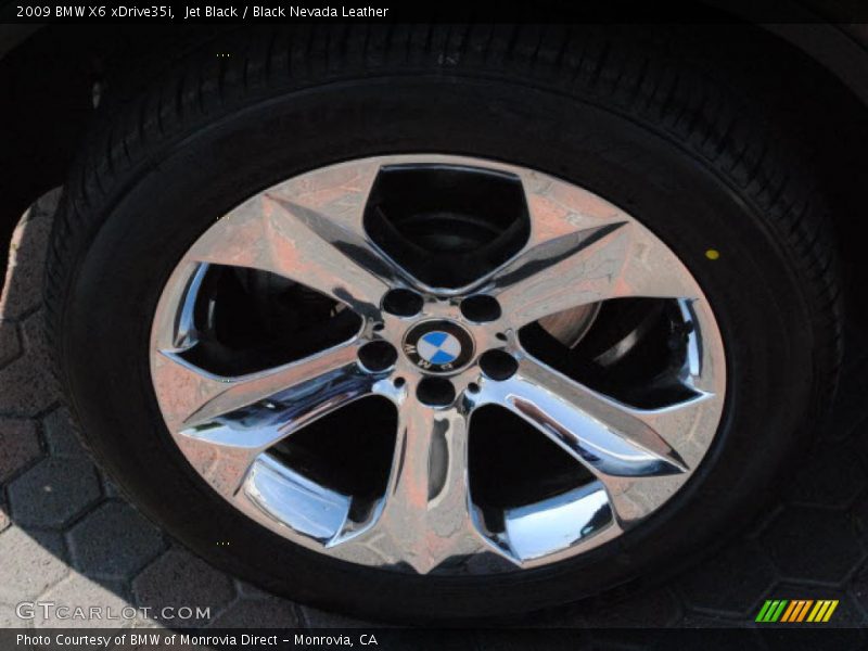 Jet Black / Black Nevada Leather 2009 BMW X6 xDrive35i