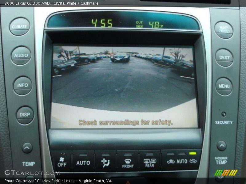Crystal White / Cashmere 2006 Lexus GS 300 AWD