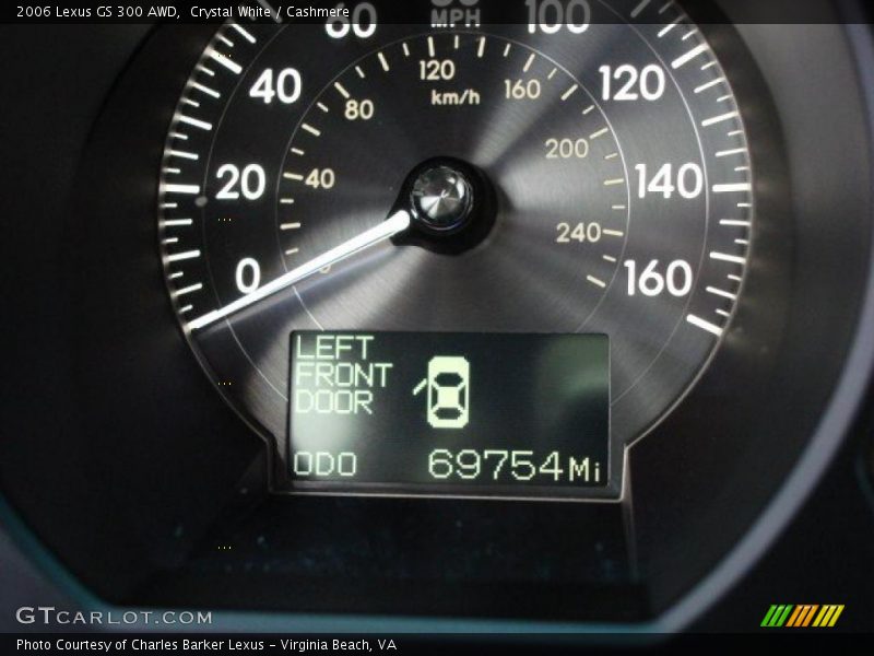 Crystal White / Cashmere 2006 Lexus GS 300 AWD