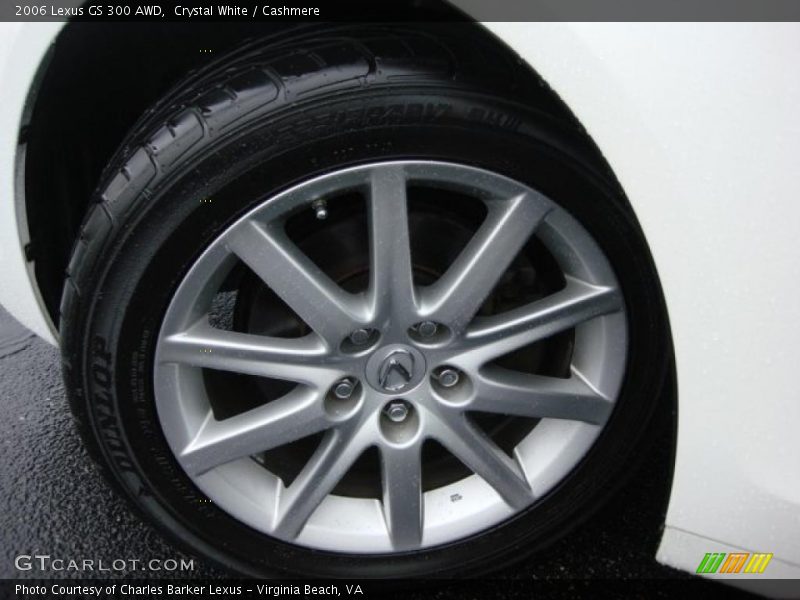Crystal White / Cashmere 2006 Lexus GS 300 AWD