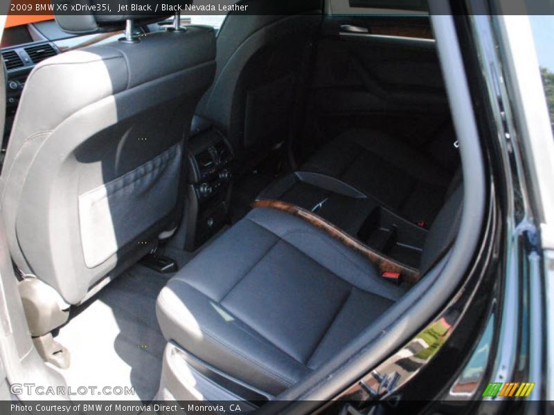 Jet Black / Black Nevada Leather 2009 BMW X6 xDrive35i