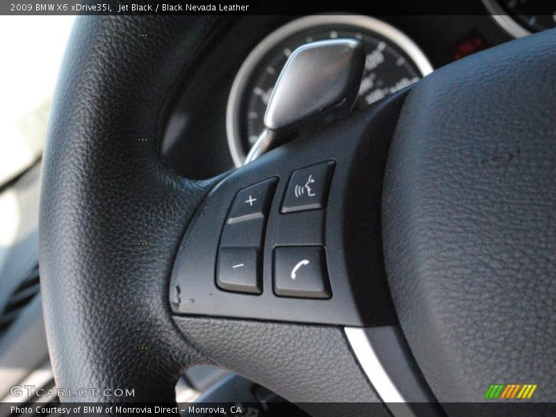 Jet Black / Black Nevada Leather 2009 BMW X6 xDrive35i