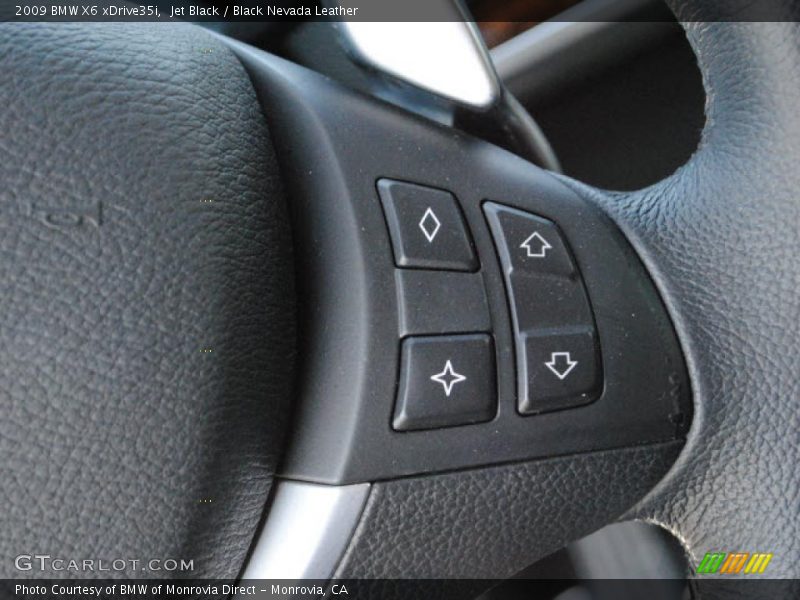Jet Black / Black Nevada Leather 2009 BMW X6 xDrive35i