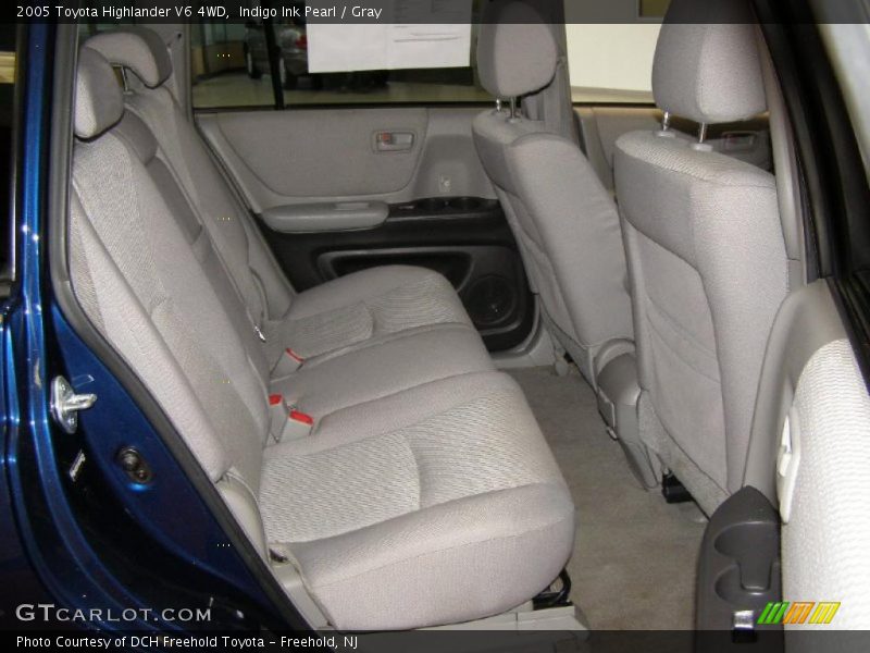 Indigo Ink Pearl / Gray 2005 Toyota Highlander V6 4WD