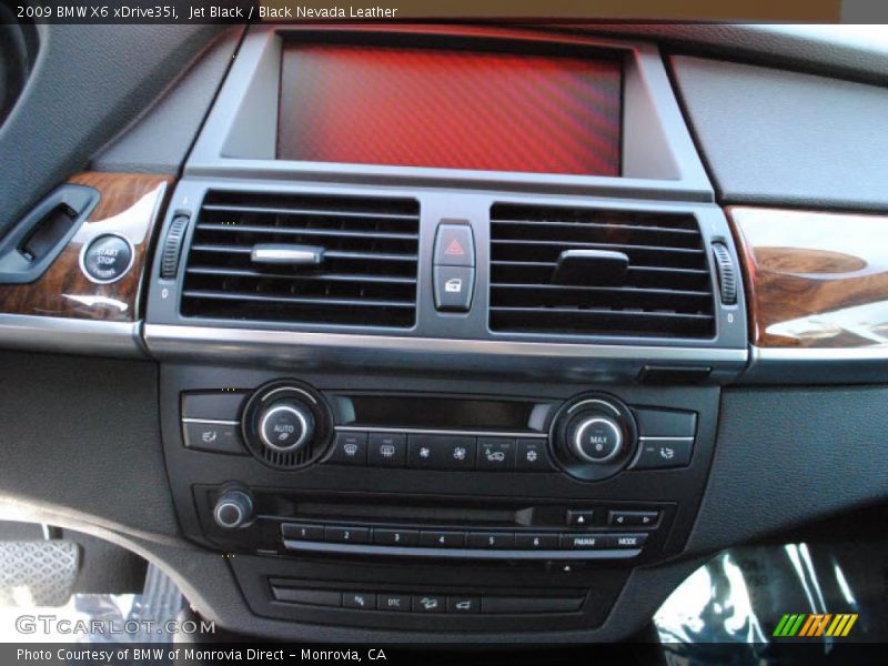 Jet Black / Black Nevada Leather 2009 BMW X6 xDrive35i