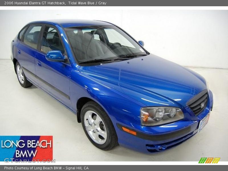 Tidal Wave Blue / Gray 2006 Hyundai Elantra GT Hatchback