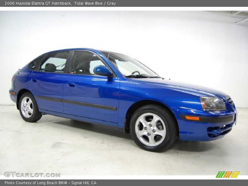 Tidal Wave Blue / Gray 2006 Hyundai Elantra GT Hatchback
