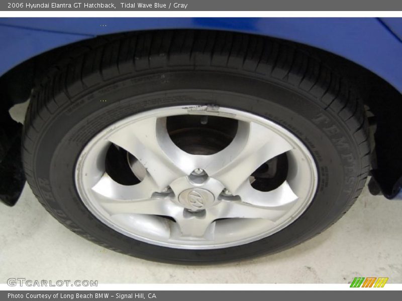Tidal Wave Blue / Gray 2006 Hyundai Elantra GT Hatchback