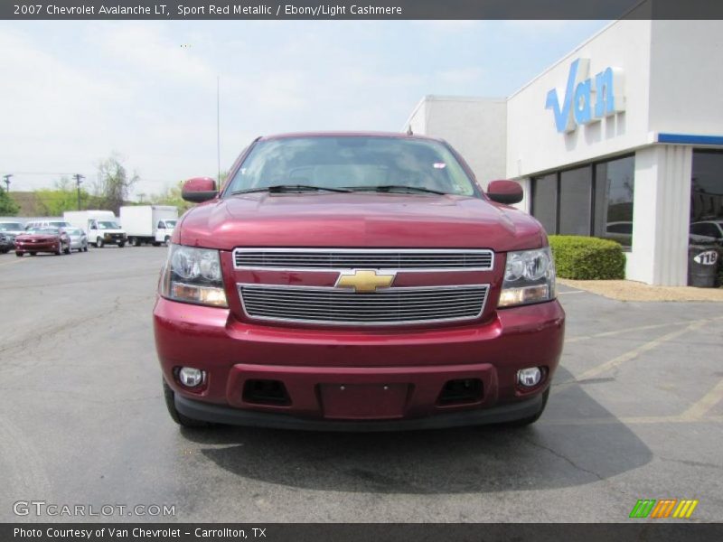Sport Red Metallic / Ebony/Light Cashmere 2007 Chevrolet Avalanche LT