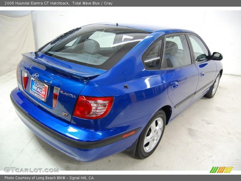 Tidal Wave Blue / Gray 2006 Hyundai Elantra GT Hatchback