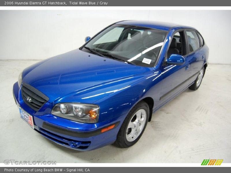 Tidal Wave Blue / Gray 2006 Hyundai Elantra GT Hatchback