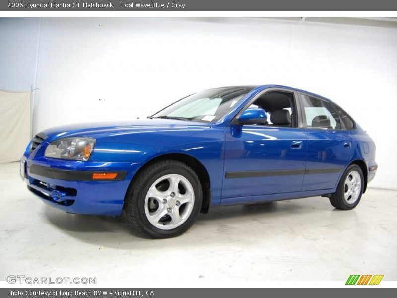 Tidal Wave Blue / Gray 2006 Hyundai Elantra GT Hatchback