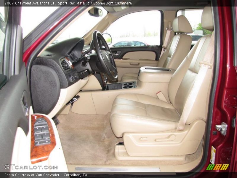 Sport Red Metallic / Ebony/Light Cashmere 2007 Chevrolet Avalanche LT