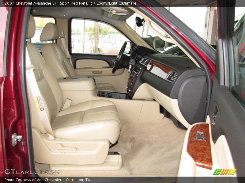 Sport Red Metallic / Ebony/Light Cashmere 2007 Chevrolet Avalanche LT