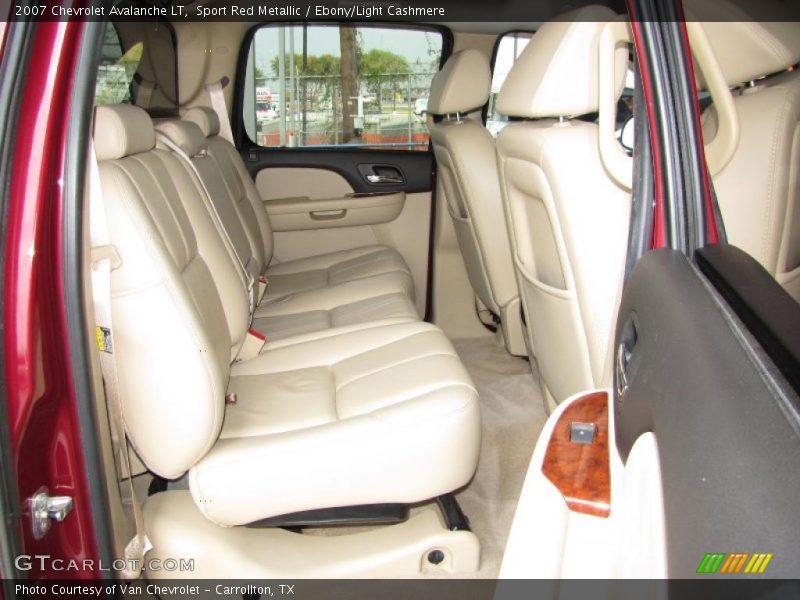 Sport Red Metallic / Ebony/Light Cashmere 2007 Chevrolet Avalanche LT
