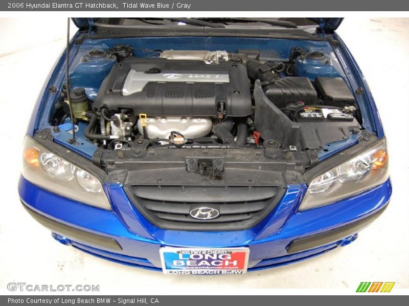 Tidal Wave Blue / Gray 2006 Hyundai Elantra GT Hatchback