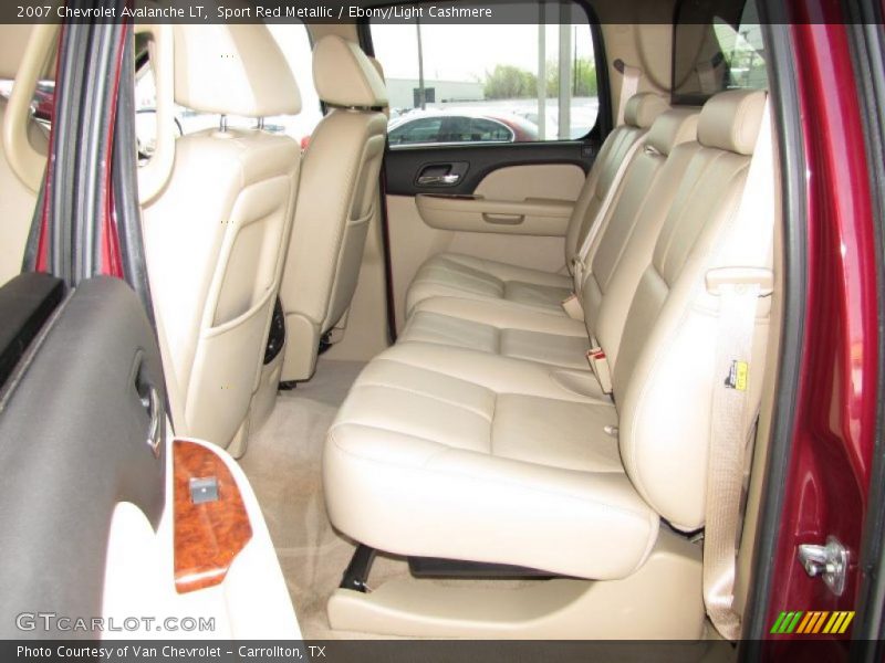 Sport Red Metallic / Ebony/Light Cashmere 2007 Chevrolet Avalanche LT