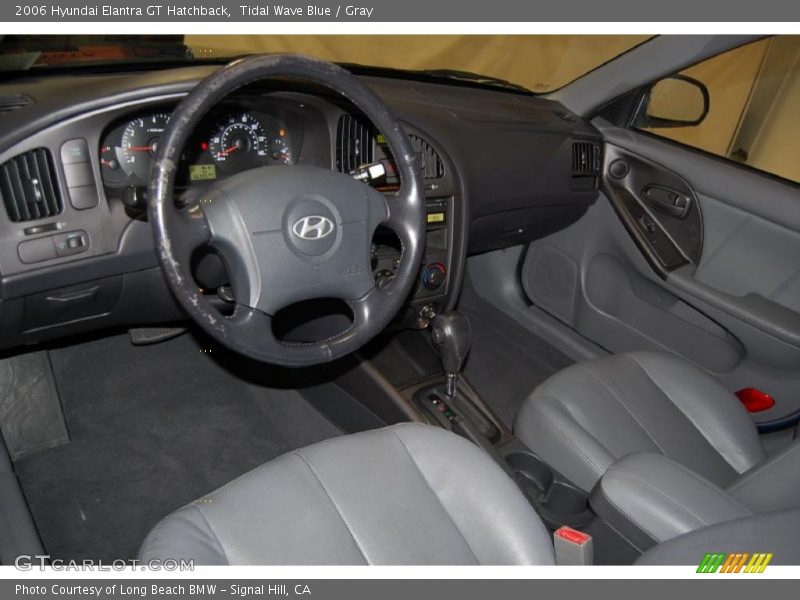 Tidal Wave Blue / Gray 2006 Hyundai Elantra GT Hatchback