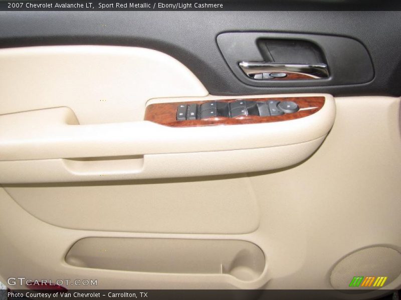 Sport Red Metallic / Ebony/Light Cashmere 2007 Chevrolet Avalanche LT