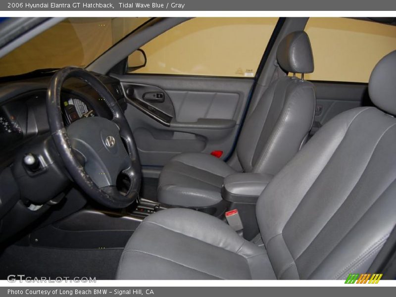Tidal Wave Blue / Gray 2006 Hyundai Elantra GT Hatchback