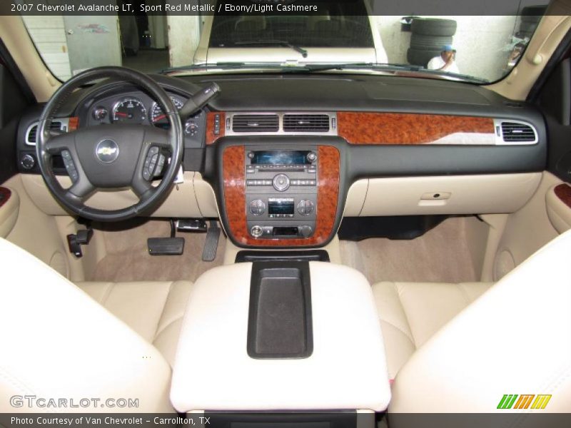 Sport Red Metallic / Ebony/Light Cashmere 2007 Chevrolet Avalanche LT