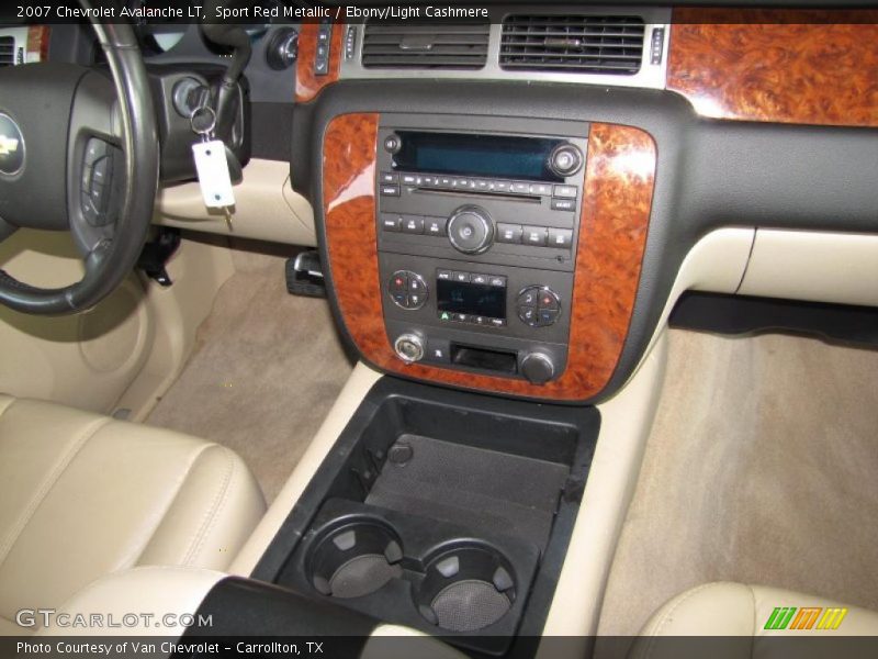 Sport Red Metallic / Ebony/Light Cashmere 2007 Chevrolet Avalanche LT