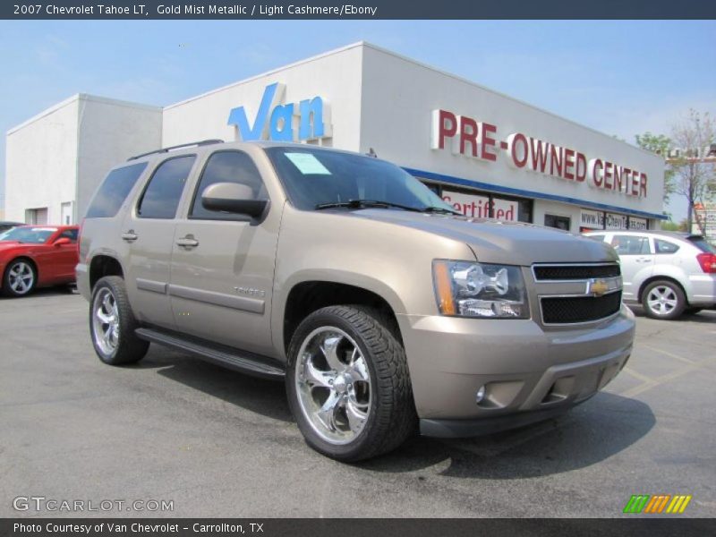 Gold Mist Metallic / Light Cashmere/Ebony 2007 Chevrolet Tahoe LT