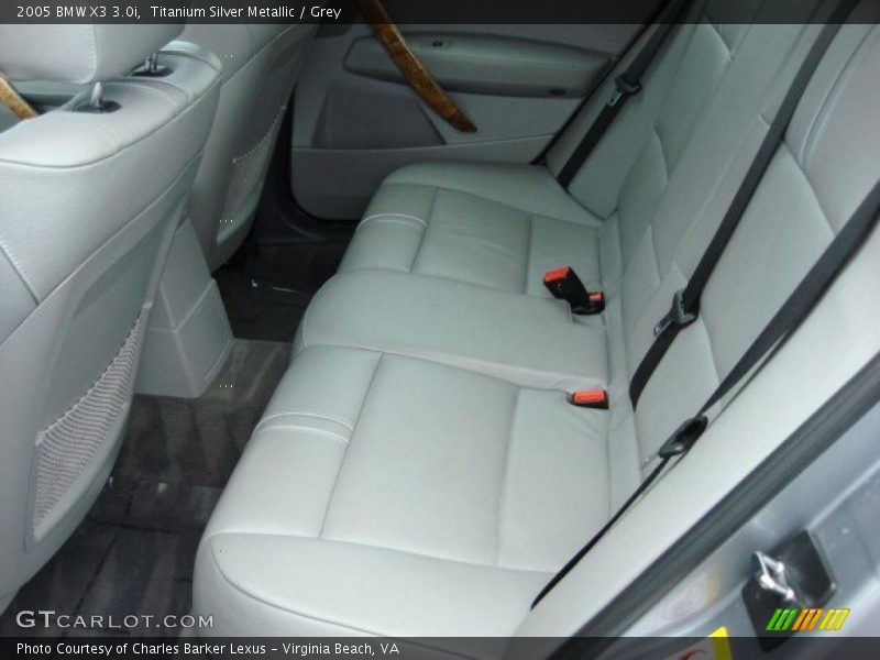 Titanium Silver Metallic / Grey 2005 BMW X3 3.0i