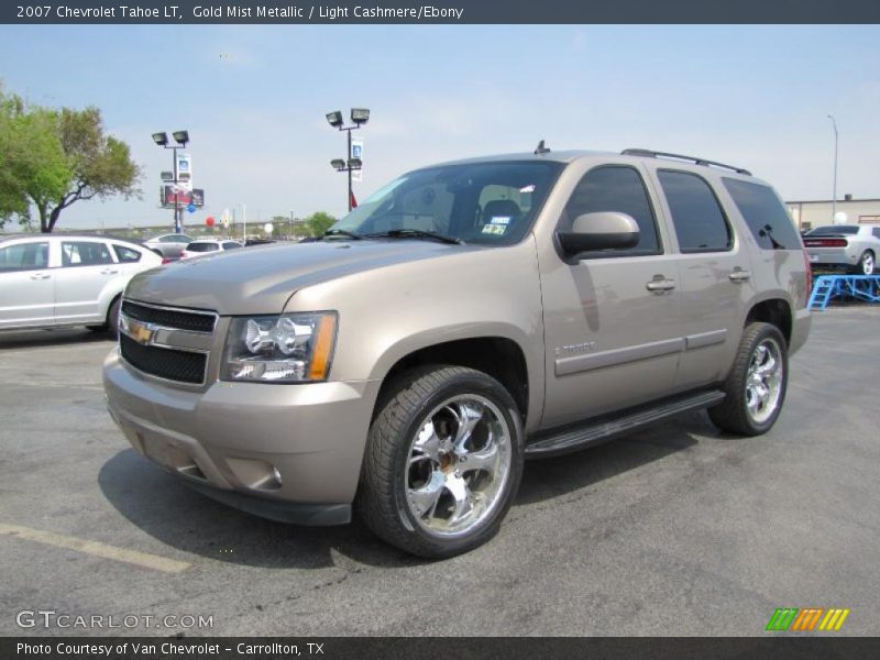 Gold Mist Metallic / Light Cashmere/Ebony 2007 Chevrolet Tahoe LT