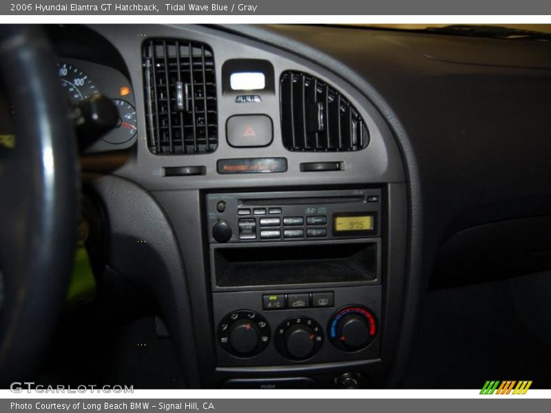 Tidal Wave Blue / Gray 2006 Hyundai Elantra GT Hatchback