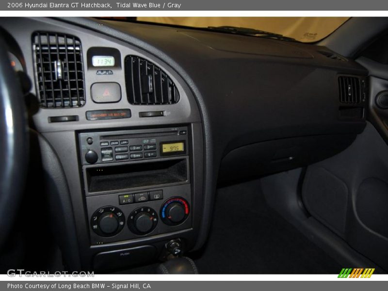 Tidal Wave Blue / Gray 2006 Hyundai Elantra GT Hatchback