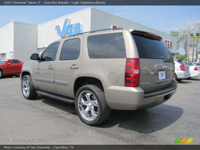Gold Mist Metallic / Light Cashmere/Ebony 2007 Chevrolet Tahoe LT