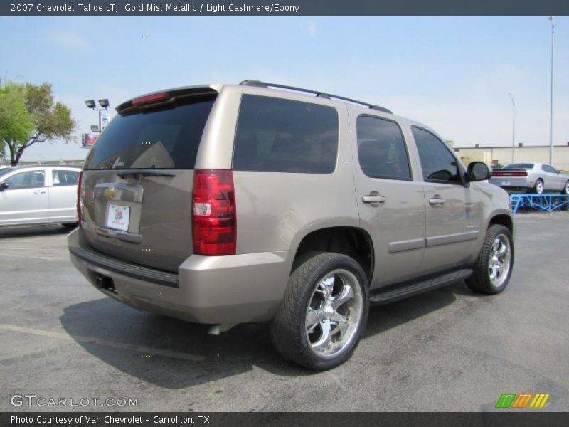 Gold Mist Metallic / Light Cashmere/Ebony 2007 Chevrolet Tahoe LT
