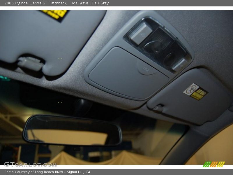 Tidal Wave Blue / Gray 2006 Hyundai Elantra GT Hatchback