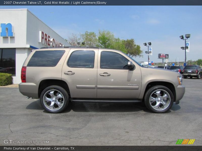 Gold Mist Metallic / Light Cashmere/Ebony 2007 Chevrolet Tahoe LT