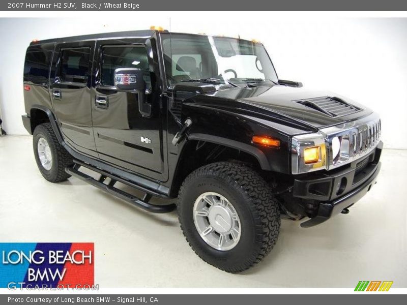 Black / Wheat Beige 2007 Hummer H2 SUV