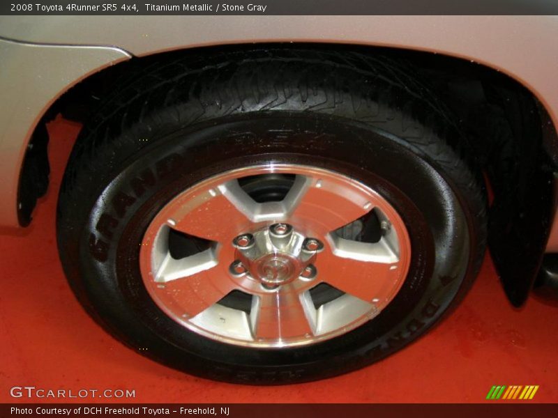 Titanium Metallic / Stone Gray 2008 Toyota 4Runner SR5 4x4